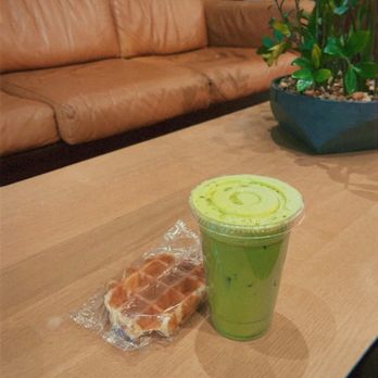 Canard Café Bar Jersey City - Matcha Belgium waffle - Bakeries Near Me - Jersey City, New Jersey
