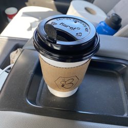 The Buzz Coffee and More - This is a small cup of black coffee for $4.51 !!!