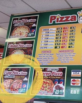 Menu photo 4 Pizza King Compton, CA