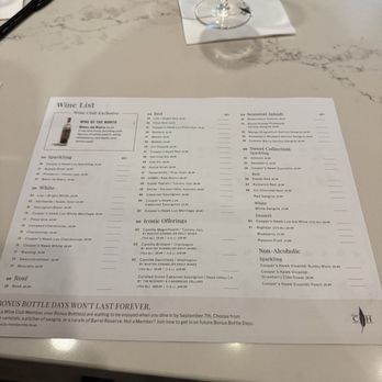 Cooper’s Hawk Winery & Restaurant - Wine Menu - Wine Bars Near Me - Middleton, Wisconsin Cooper’s Hawk Winery & Restaurant - Wine Menu - Wine Bars Near Me - Middleton, Wisconsin
