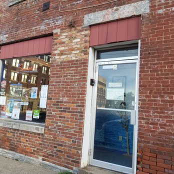 Smokestack - Outside of restaurant, entrance by alley - Restaurants Near Me - Dubuque, Iowa