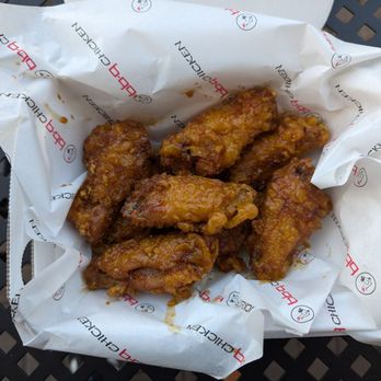 bb.q Chicken Arboretum - Honey Garlic Wings - Chicken Shop Near Me - Charlotte, North Carolina
