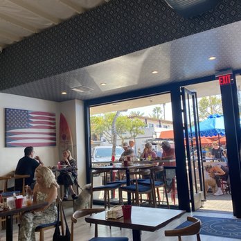 Coastal Cowboy - View from the bar to the outside - American Near Me - San Clemente, California Coastal Cowboy - View from the bar to the outside - American Near Me - San Clemente, California