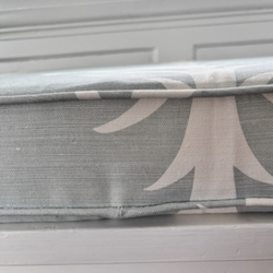 Cushion Source - Seams in piping are poorly executed and on the front of the cushion and don't align with foam corners.