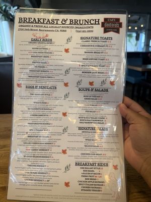 Menu photo 8 Cafe Dantorels Sacramento, CA Menu photo 8 Cafe Dantorels Sacramento, CA