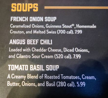 Menu photo 6 Ford's Garage Dearborn Dearborn, MI
