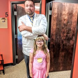Birdsall Chiropractic - Dr. Birdsall with one of our Chiro Kids.
