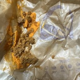Melted Doritos Locos Taco Melted Doritos Locos Taco