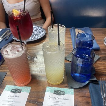 The Atlantic - Happy hour drinks! - Seafood Near Me - Virginia Beach, Virginia The Atlantic - Happy hour drinks! - Seafood Near Me - Virginia Beach, Virginia