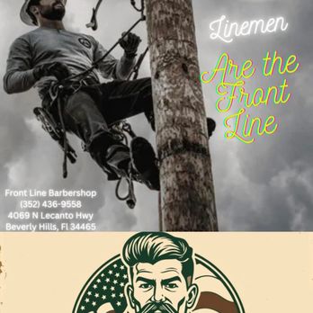 Front Line Barbershop - Did you know Lineman also receive 15% at Front Line Barbershop? Call or message the shop today! - Barbers Near Me - Beverly Hills, Florida Front Line Barbershop - Did you know Lineman also receive 15% at Front Line Barbershop? Call or message the shop today! - Barbers Near Me - Beverly Hills, Florida