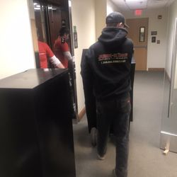 Junk King Cranberry Township - Need space in your office? Give us a call for a free estimate to clear out any unnecessary items! This one was in Wexford, PA.