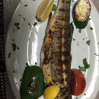 Shish Kebab Grill - Grilled Whole Fish (Bronzini) - Turkish Near Me - Roslyn, New York Shish Kebab Grill - Grilled Whole Fish (Bronzini) - Turkish Near Me - Roslyn, New York