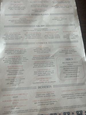 Menu photo 3 Lirica Restaurant Chicago, IL Menu photo 3 Lirica Restaurant Chicago, IL