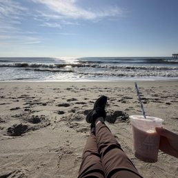 Strawberry banana smoothie