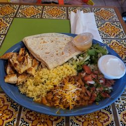 Taco Mex - Naked chicken burrito