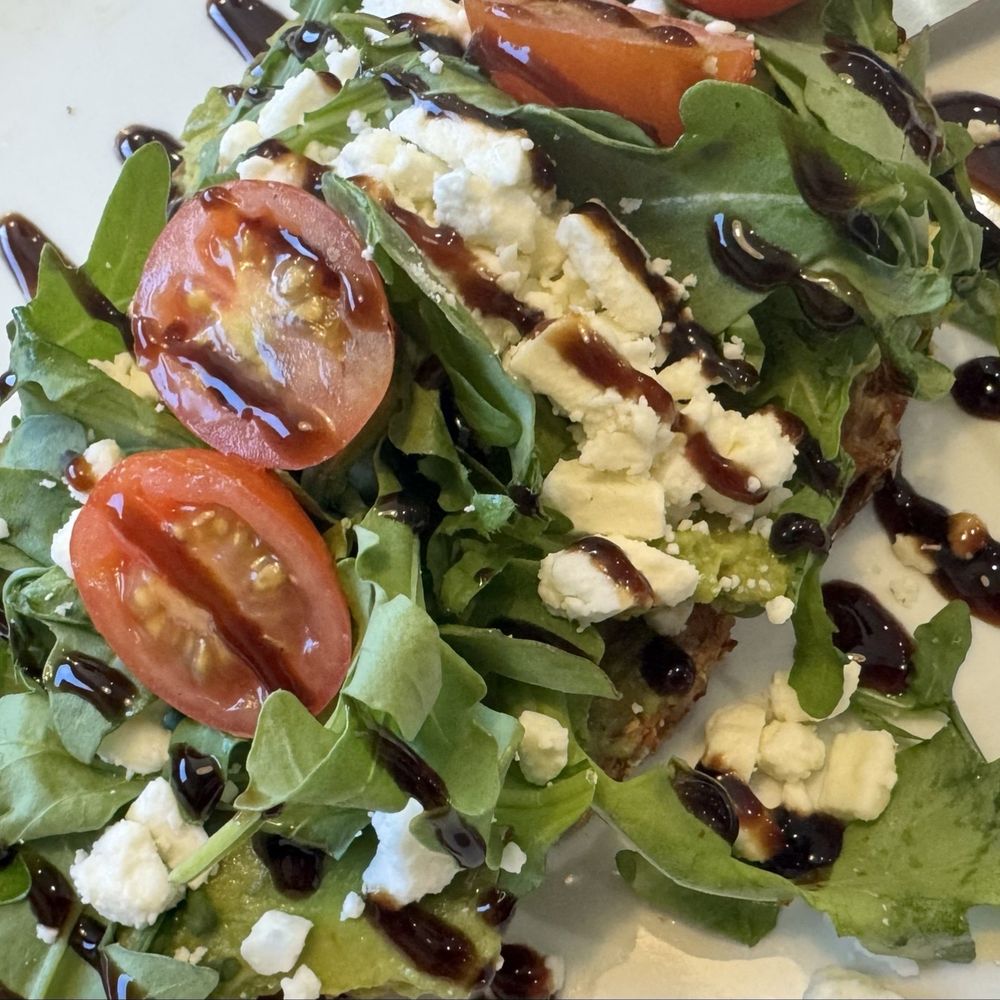 Broken Yolk Cafe - The FETA AVOCADO TOAST was tasty, but the feta didn't have any flavor. :( - American Near Me - Phoenix, Arizona