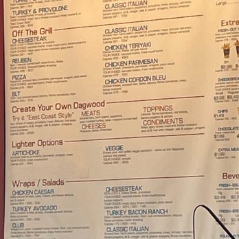 Penn Station - Wall Menu - Wraps Near Me - Omaha, Nebraska Penn Station - Wall Menu - Wraps Near Me - Omaha, Nebraska