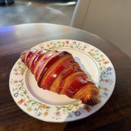 Raspberry Croissant