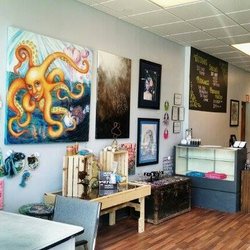 Art & Soul Tattoo and Gallery - Inside of our art gallery