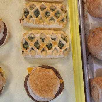 Fresh Donuts - Very pretty lattice spinach pastries. - Donuts Near Me - Big Spring, Texas