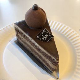 Slice Chocolate Cake Slice Chocolate Cake