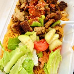 Shah's Halal Food Truck - Kofta Kebab over Rice