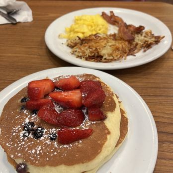 Denny's - Double Berry Pancake Breakfast - Diners Near Me - San Jose, California Denny's - Double Berry Pancake Breakfast - Diners Near Me - San Jose, California