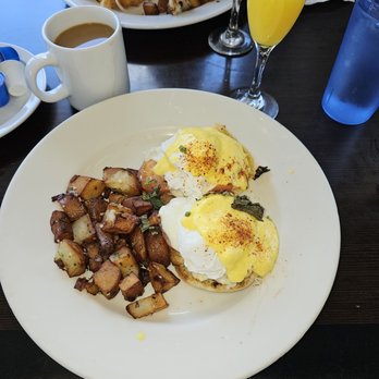 Emle's Restaurant - Caprese Benedict. - American Near Me - Northridge, California Emle's Restaurant - Caprese Benedict. - American Near Me - Northridge, California