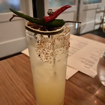 Soogil - Yuzu spice cocktail - Korean Near Me - New York, New York
