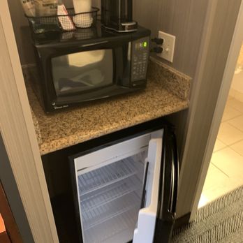 Courtyard by Marriott Seattle Kirkland - Frig, microwave, and coffee station. Everything worked! - Hotels Near Me - Kirkland, Washington Courtyard by Marriott Seattle Kirkland - Frig, microwave, and coffee station. Everything worked! - Hotels Near Me - Kirkland, Washington