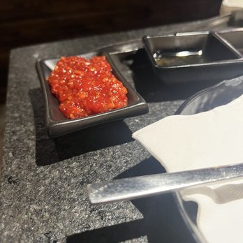 Sonu BBQ - Spicy garlic sauce - Korean Near Me - Oceanside, California Sonu BBQ - Spicy garlic sauce - Korean Near Me - Oceanside, California