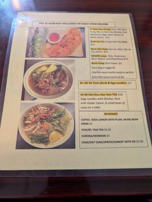 Menu photo 2 Bánh Xèo Quán Rosemead, CA Menu photo 2 Bánh Xèo Quán Rosemead, CA