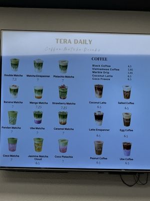 Menu photo 8 Tera Daily Garden Grove, CA