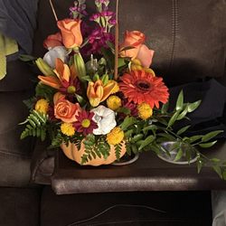 Nan's Forget Me Knot - Fall floral arrangement