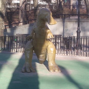 Dinosaur Playground - Hadrosaur - Parks Near Me - New York, New York Dinosaur Playground - Hadrosaur - Parks Near Me - New York, New York