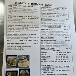 Chalita Mexican Tacos - Chalita Mexican Tacos