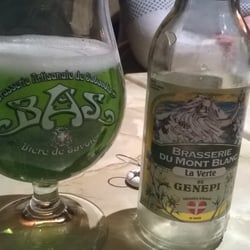Café de la Bascule - Bière au génépi !