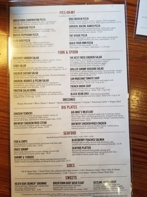 Menu photo 2 Bricktown Brewery Fort Smith, AR Menu photo 2 Bricktown Brewery Fort Smith, AR