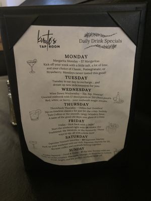 Menu photo 7 Knute's Tap Room Shippensburg, PA