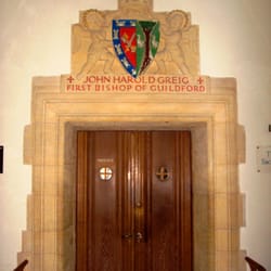 Guildford Cathedral - Memorial to the first Bishop of Guildford