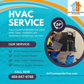 Air Commander One - Heating & Air Conditioning/HVAC Near Me - Garland, Texas Air Commander One - Heating & Air Conditioning/HVAC Near Me - Garland, Texas