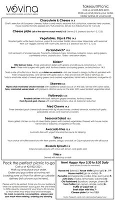 Menu photo 4 Vovina Kirkland, WA Menu photo 4 Vovina Kirkland, WA