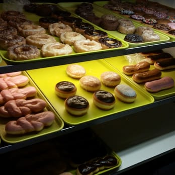 Caffe Promenade - Still plenty of tasty looking donuts left to choose from! - Coffee & Tea Near Me - Allen, Texas