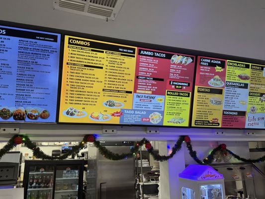 Menu photo 1 Arizona Burrito Mesa, AZ