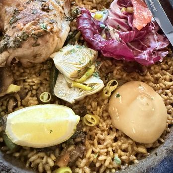El Raval - Duck Paella - Spanish Near Me - Austin, Texas