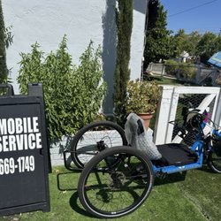 Fully repaired hand crank e-bike