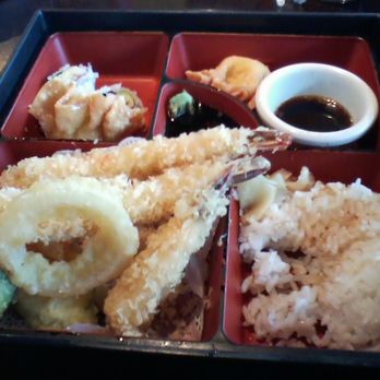 Ginza Sushi and Grill Restaurant - Tempura Lunch Bento - Sushi Bars Near Me - Champlin, Minnesota