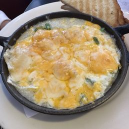 Baked Cheese Grits & Eggs Baked Cheese Grits & Eggs