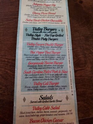 Menu photo 2 The Valley Tacoma, WA