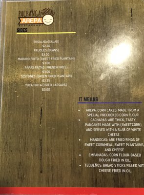 Menu photo 1 Pachanga Arepa Clearwater, FL Menu photo 1 Pachanga Arepa Clearwater, FL